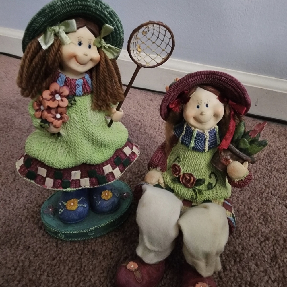 Garden Girls Figurines